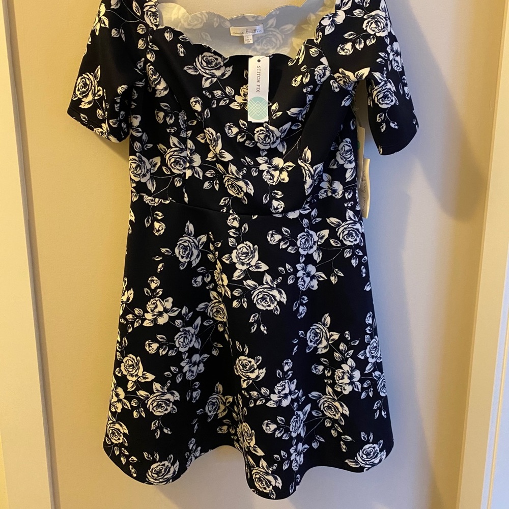 NWT Scallop Dress